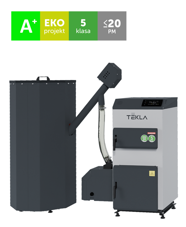 Kocioł na pellet Tekla Draco Bio
